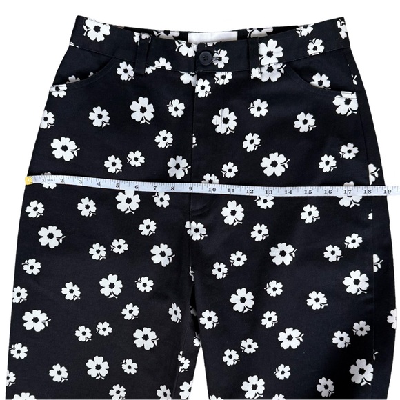 ROLLAS Folk Floral Heidi Pant Cotton High Rise New Without Tags Size 27 - Picture 12 of 12